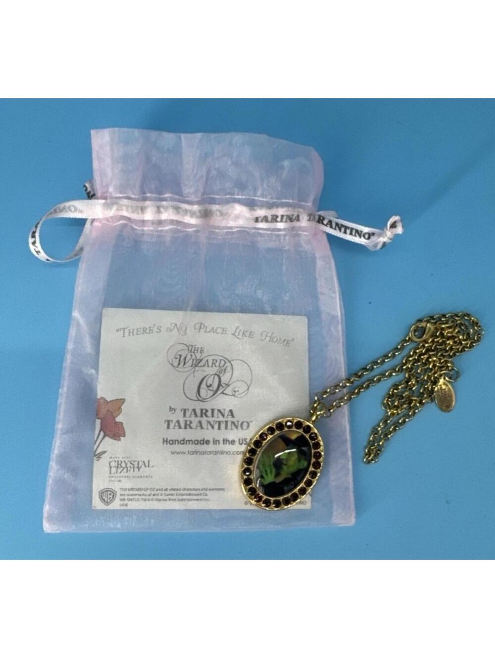 2009 Tarina Tarantino Wizard Of Oz Collection Wicked Witch Handmade Necklace